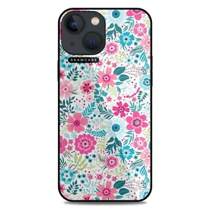 AKAM AMC-WA13M-FLOWERS2 Cover For Apple iPhone 13 Mini