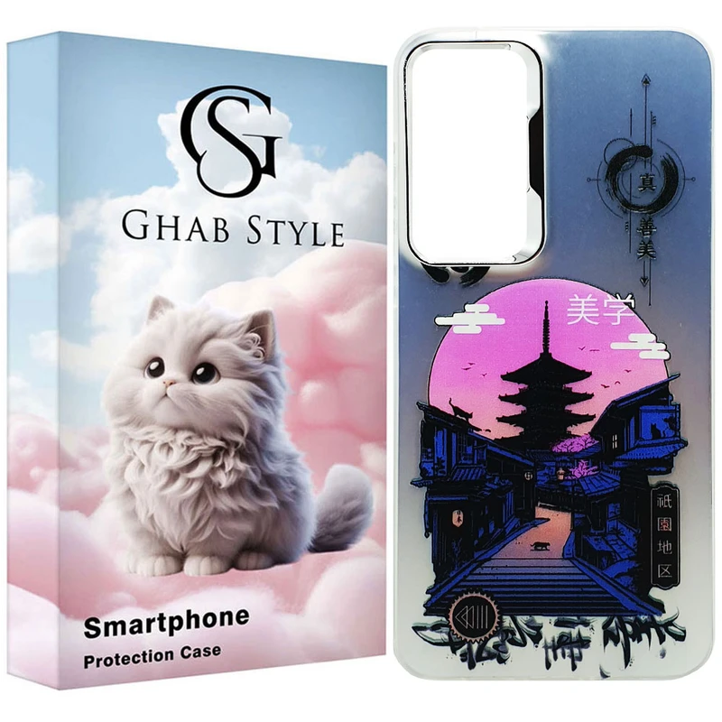 کاور قاب استایل مدل سامورایی مناسب برای گوشی موبایل سامسونگ Galaxy A54 4G / A54 5G