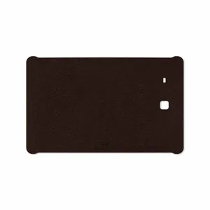 MAHOOT Dark-Brown-Leather Cover Sticker for Samsung Galaxy Tab E 9.6 2015 T561