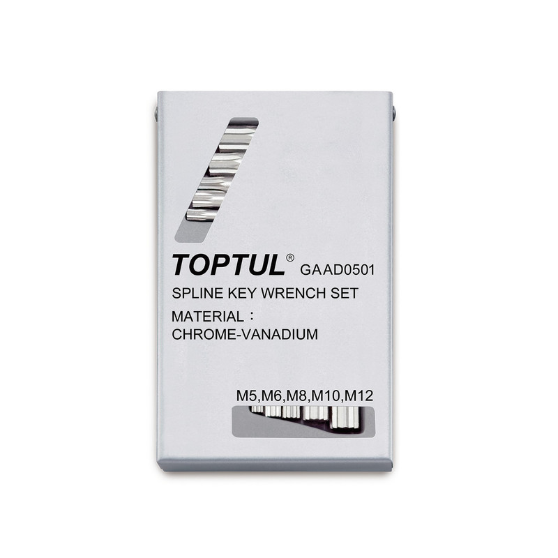 مجموعه 5 عددی آچار خورشیدی تاپ تول مدل GAAD0501