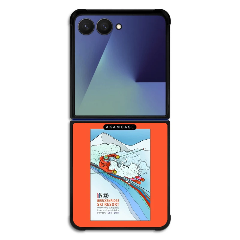 کاور آکام مدل AMC-WSGZFLIP7-SKI-19 مناسب برای گوشی موبایل سامسونگ Galaxy Z Flip 7