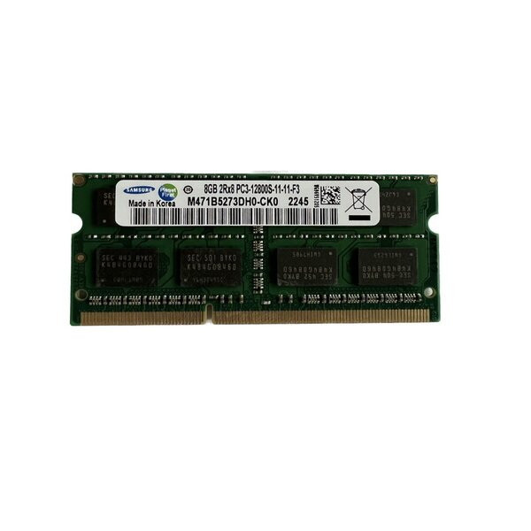 رم لپ تاپ DDR3 تك كاناله 1600 مگاهرتز سامسونگ مدل pc3-12800 ظرفيت 8 گيگابايت