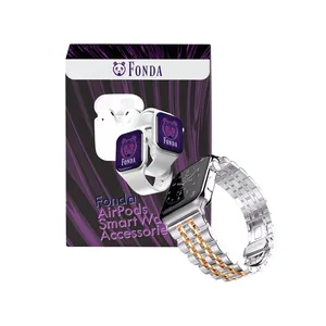 بند فوندا مدل 5-lex مناسب برای اپل واچ 38/40 میلیمتری