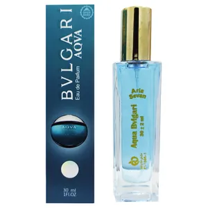 عطر جیبی مردانه آریاسون مدل AQVA BVLGARI حجم 30 میلی لیتر
