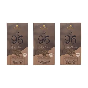 شکلات تلخ 96 درصد رزبین استار - 100 گرم بسته 3 عددی