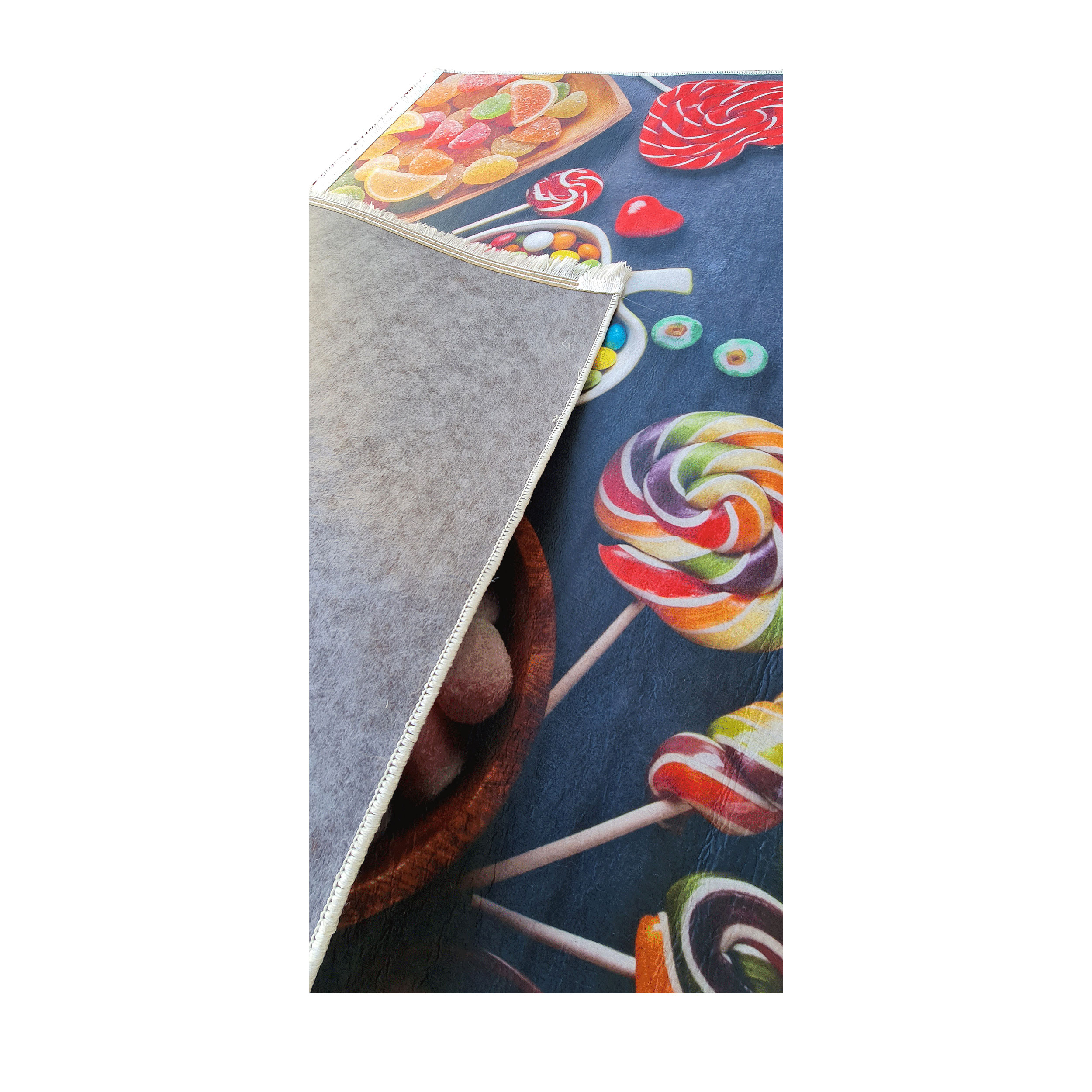 فرش پارچه ای مدل فرشینه طرح آشپزخانه کد 4140