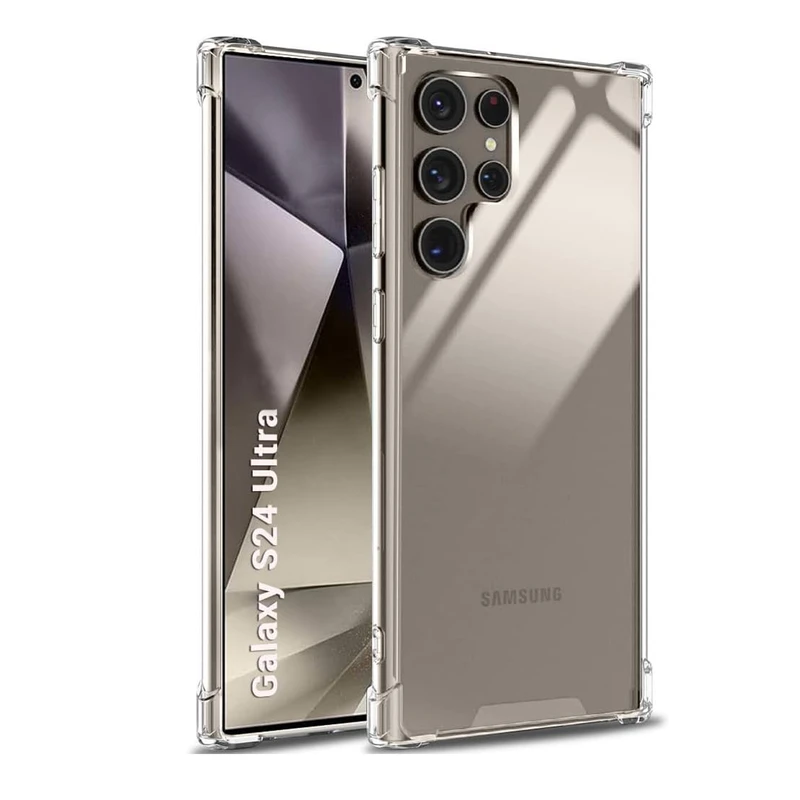 کاور مدل شفاف مناسب برای گوشی موبایل سامسونگ Galaxy S21 Ultra