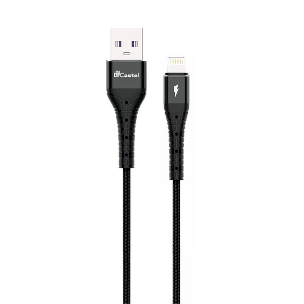 کابل تبدیل USB به لایتنینگ کستل مدل 3A طول 1 متر