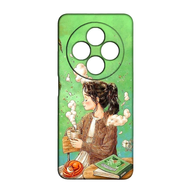 کاور طرح دخترانه کد 252 مناسب برای گوشی موبایل شیائومی Redmi 14C