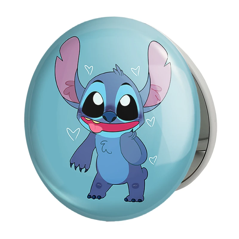 آینه جیبی خندالو طرح استیچ (Stitch) مدل تاشو کد 37190