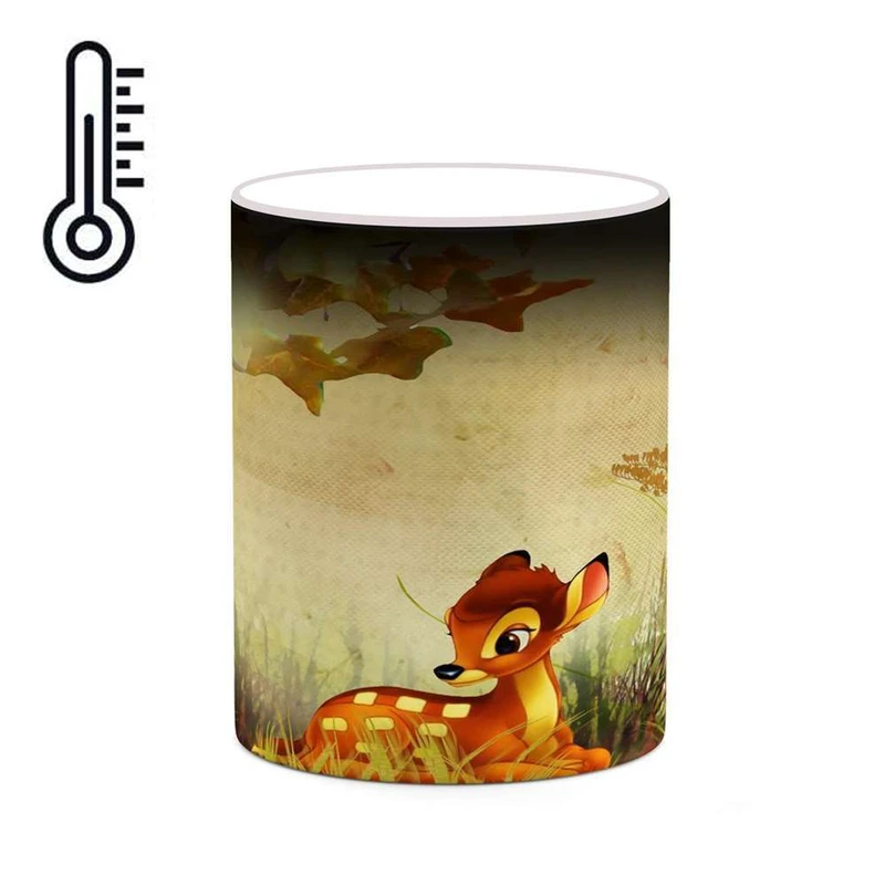 ماگ حرارتی کاکتی مدل کارتون Bambi کد mgh22217