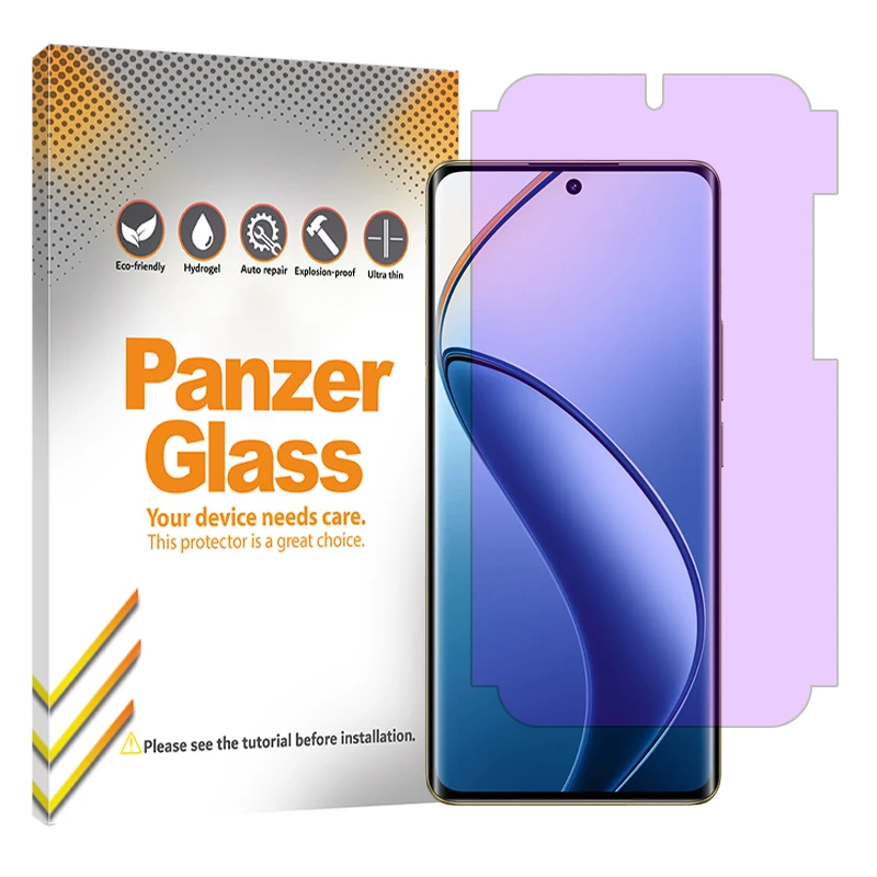 محافظ صفحه نمایش ضد اشعه بنفش پنزر گلس مدل Eye Care مناسب برای گوشی موبایل ریلمی 12 Pro Plus