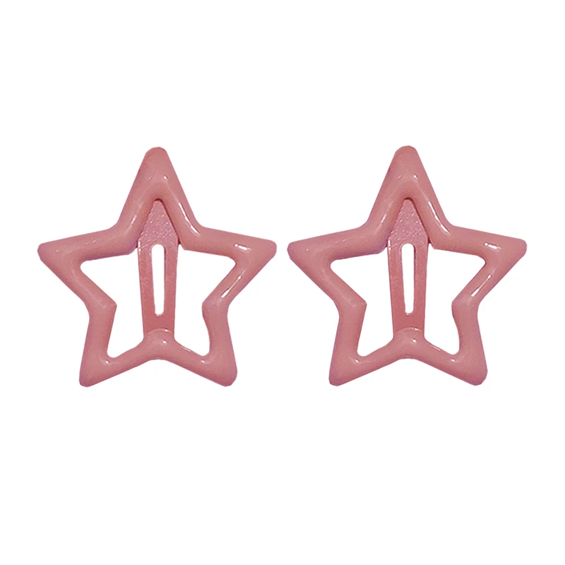 گیره مو دخترانه طرح ستاره کد 170204 مجموعه 2 عددی