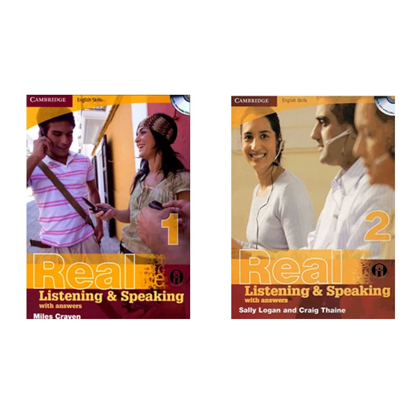 کتاب Real Listening اثر Sally Logan And Craig Thaine انتشارات الوندپویان دو جلدی