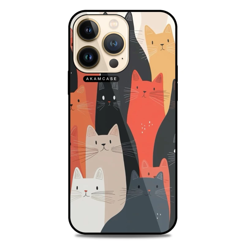 کاور آکام مدل AMC-WA13PRO-CATS-25 مناسب برای گوشی موبایل اپل iPhone 13 Pro