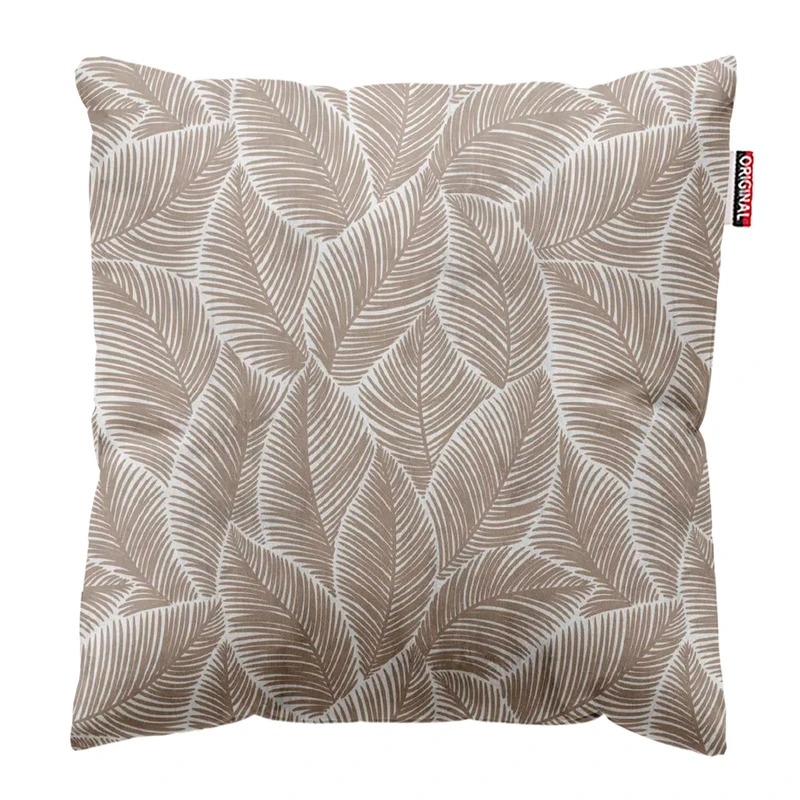 کوسن پاد آفرین مدل مینیمال طرح گل و برگ کد PK303615 سایز 30*30 سانتی متر