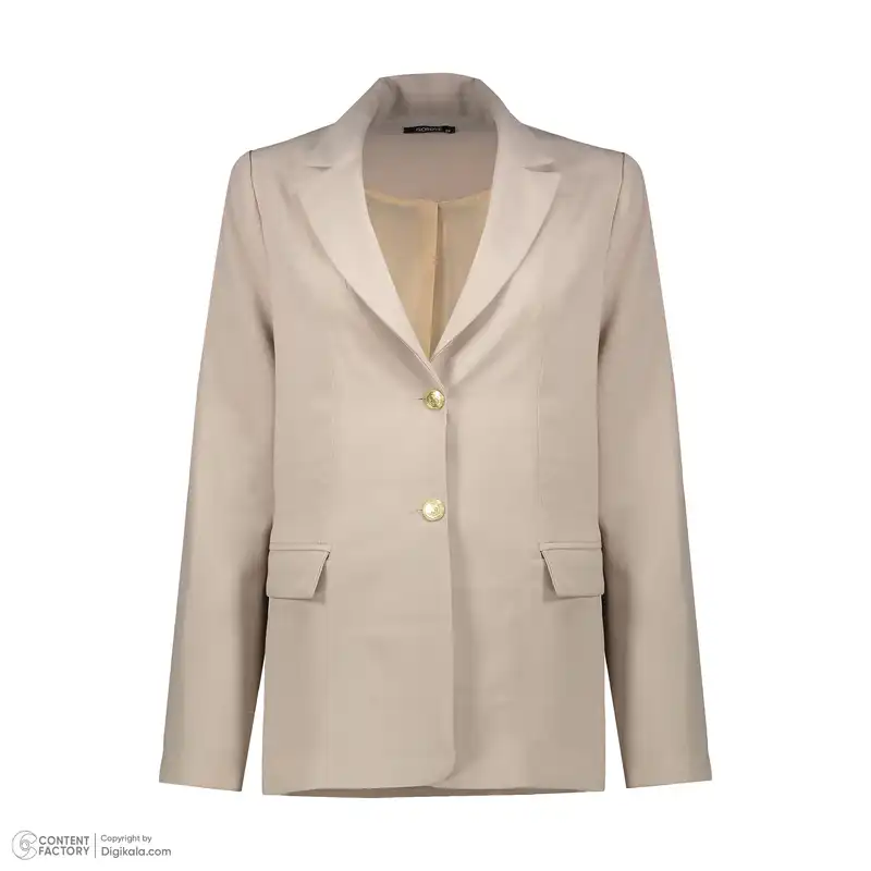 کت زنانه گردیه مدل 312134 رنگ کرم