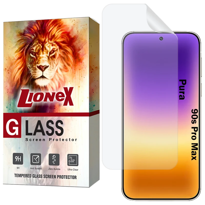 محافظ صفحه نمایش لایونکس مدل LFNMB20 مناسب برای گوشی موبایل هوآوی Pura 90s Pro Max