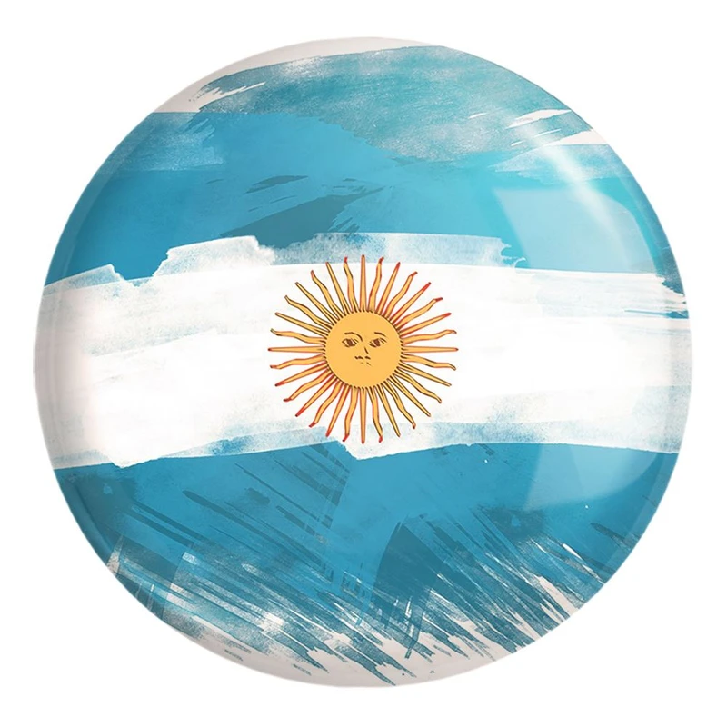 پیکسل خندالو طرح پرچم آرژانتین کد 20464 مدل بزرگ