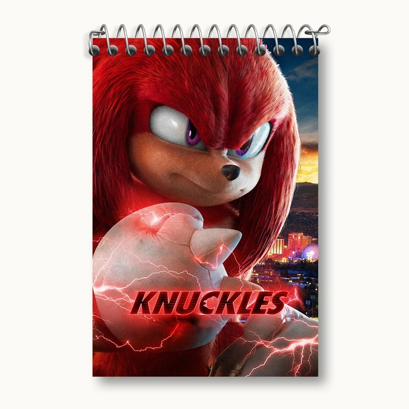 دفتر یادداشت 50 برگ خندالو مدل سونیک (Sonic) کد F2235