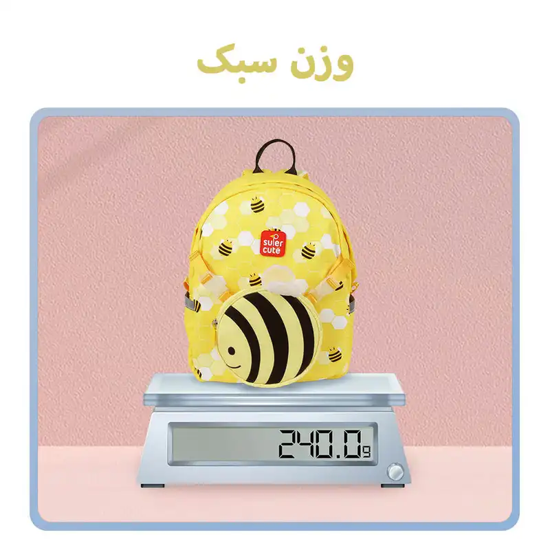کوله پشتی مدل زنبور