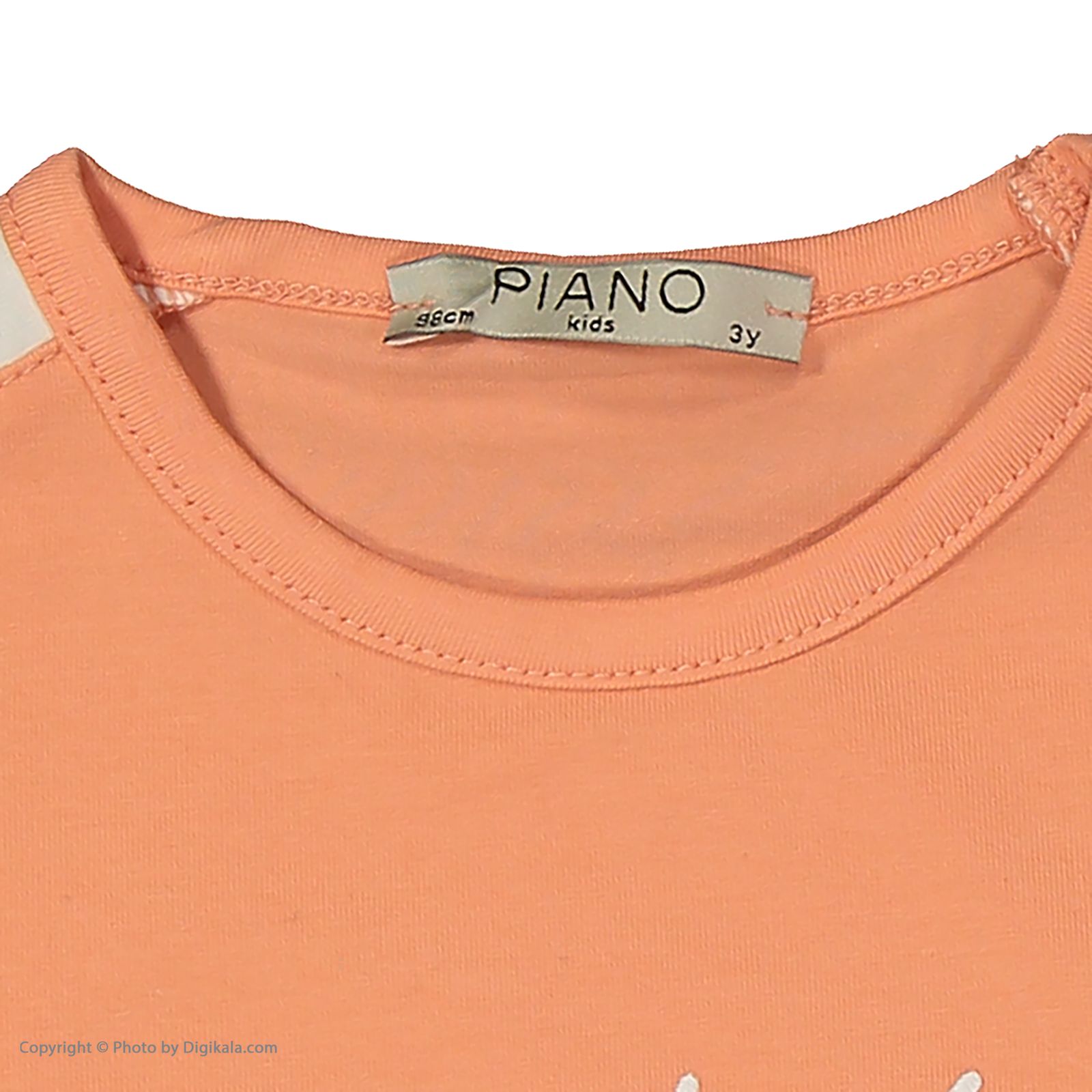 تی شرت دخترانه پیانو مدل 1835-23 -  - 5