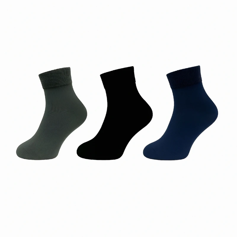 جوراب ساق کوتاه مردانه مدل PTA_NM-3coبسته سه عددی