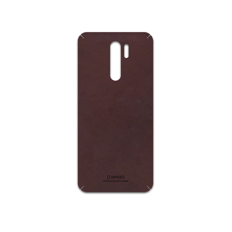 برچسب پوششی ماهوت مدل Matte-Dark-Brown-Leather مناسب برای گوشی موبایل سامسونگ Galaxy M01