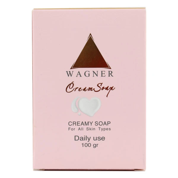 پن شستشو صورت واگنر مدل Cream مناسب برای پوست خشک و حساس وزن ۱۰۰ گرم
