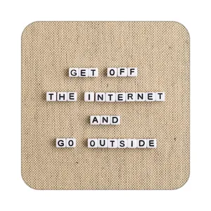 زیر لیوانی کاکتی طرح جملات انگیزشی و مثبت مدل mp24680