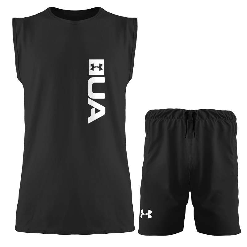 ست تاپ و شلوارک مردانه مدل 140136311 رنگ مشکی 