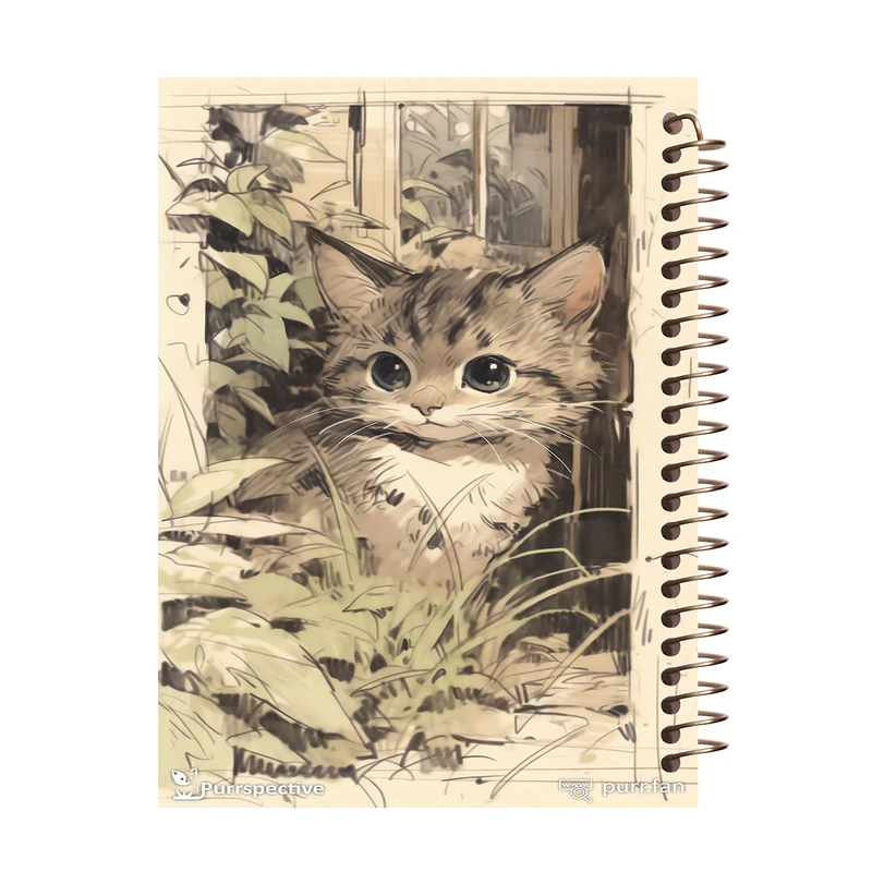 دفتر مشق 60 برگ طرح گربه کد M417