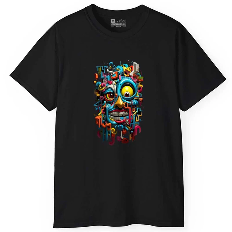 تی شرت آستین کوتاه مردانه پاد آفرین مدل اسپرت کد 01064