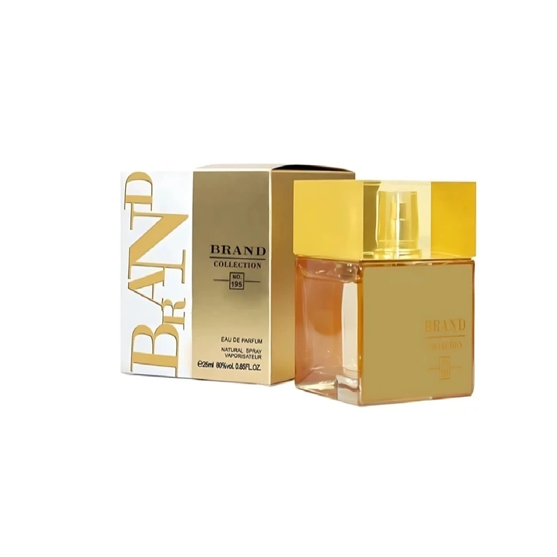 عطر جیبی زنانه برند کالکشن مدل 195 با رایحه خنک حجم 25 میلی‌لیتر