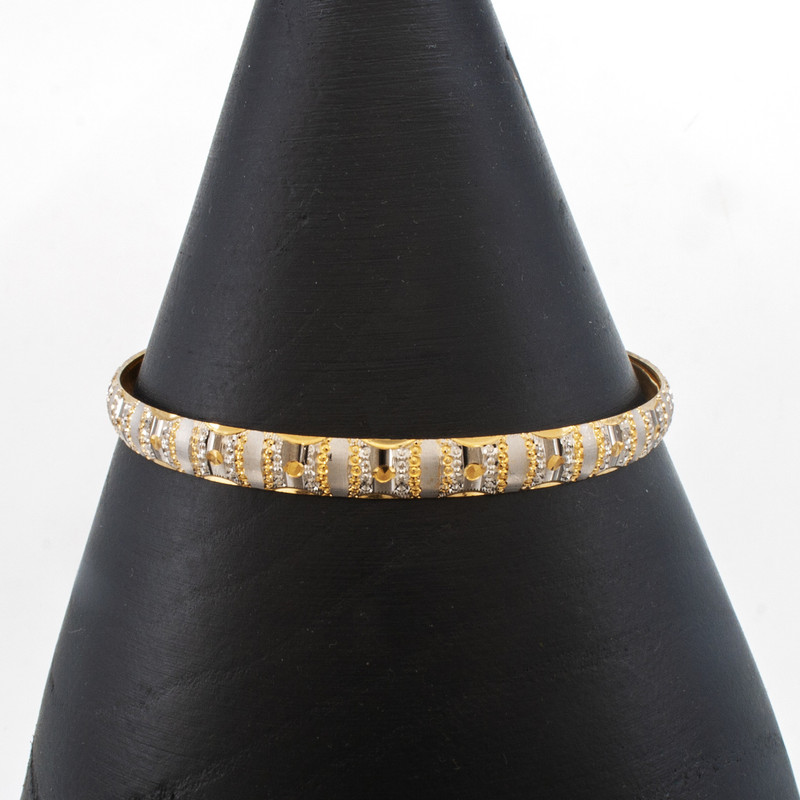 النگو طلا 18 عیار زنانه سهی مدل VB10-2 النگو طلا 18 عیار زنانه سهی مدل VB10-2