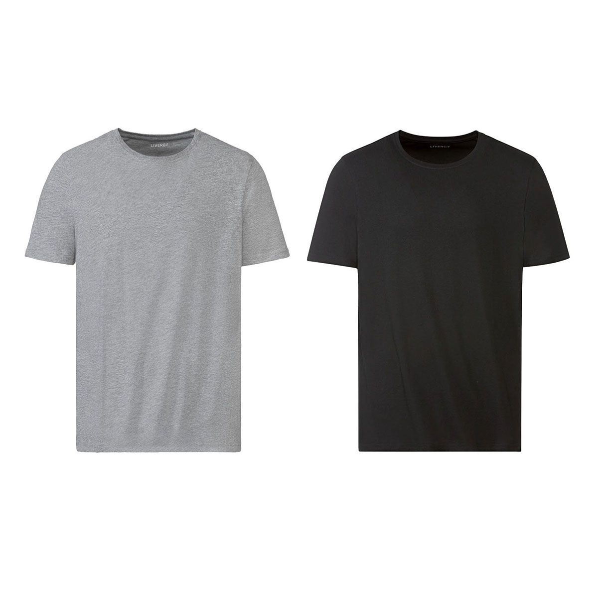 تی شرت آستین کوتاه مردانه لیورجی مدل 11666544 مجموعه 2 عددی