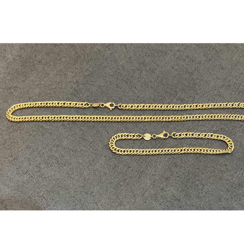 نیم ست طلا 18 عیار زنانه دوست خوب مدل dk1058 نیم ست طلا 18 عیار زنانه دوست خوب مدل dk1058