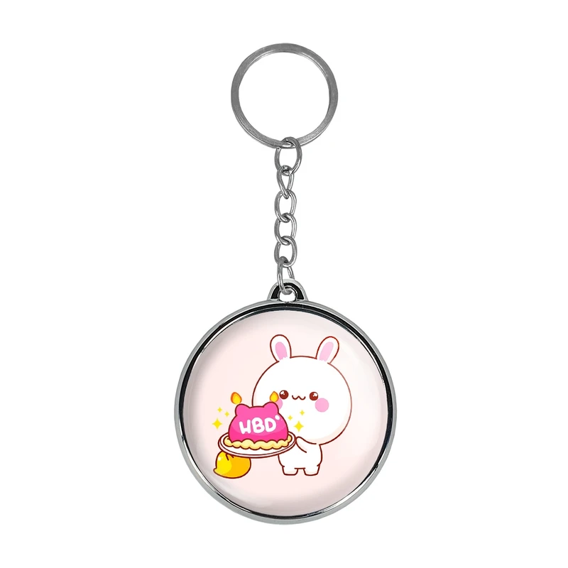 جاکلیدی خندالو طرح خرگوش بامزه مدل دوطرفه کد 2920029201