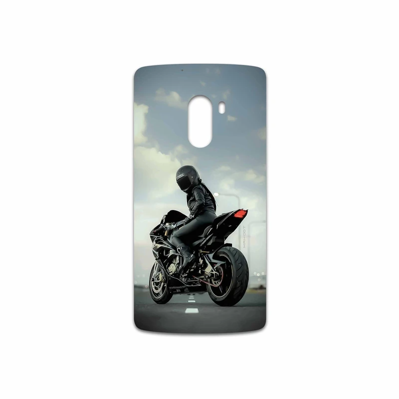 برچسب پوششی ماهوت مدل Motorcycling مناسب برای گوشی موبایل لنوو A7010