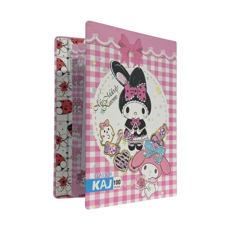 دفتر کلاسوری 100 برگ کاج مدل ملودی کد 77720