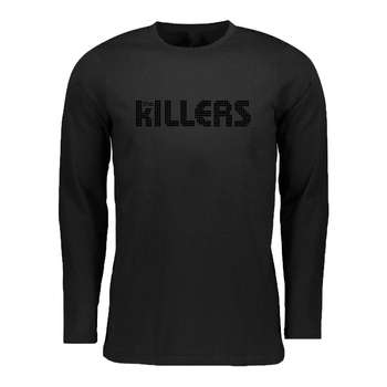 تی شرت آستین بلند زنانه مدل killers کد 009Blk