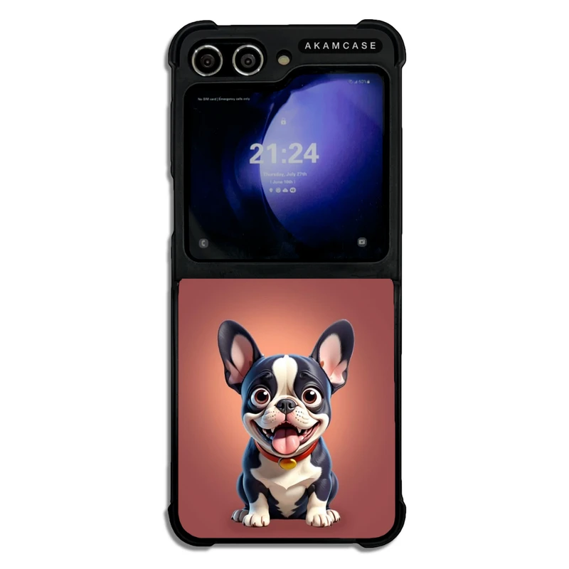کاور آکام مدل AMC-WSGZFLIP5-DOGS-14 مناسب برای گوشی موبایل سامسونگ Galaxy Z Flip 5