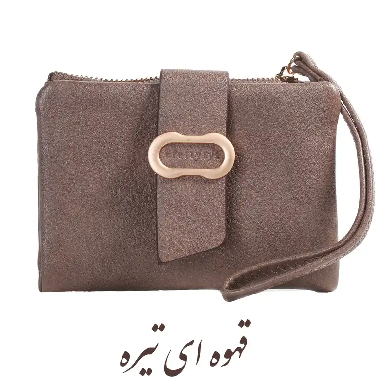 کیف پول زنانه پرتیزس مدل بند دار کد 2020025