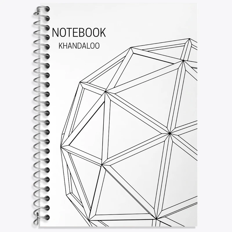 دفتر لغت 50 برگ خندالو طرح مدرن کد N215