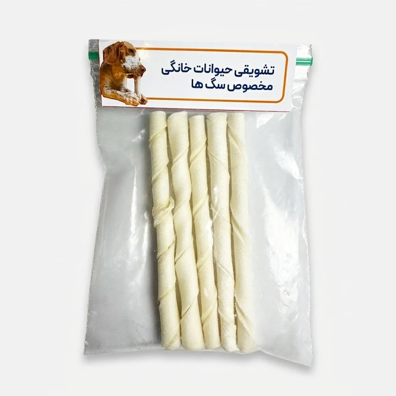 تشویقی سگ مدل مدادی وزن ۳۰ گرم بسته ۵ عددی