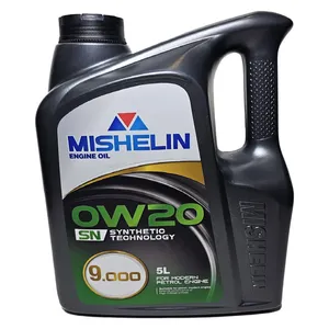 روغن موتور خودرو میشلن مدل 0W20 SN حجم پنج لیتر