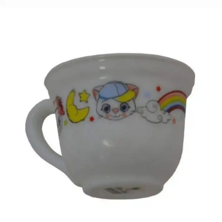 سرویس غذاخوری 5 تکه کودک پارس اپال طرح گربه کد 660