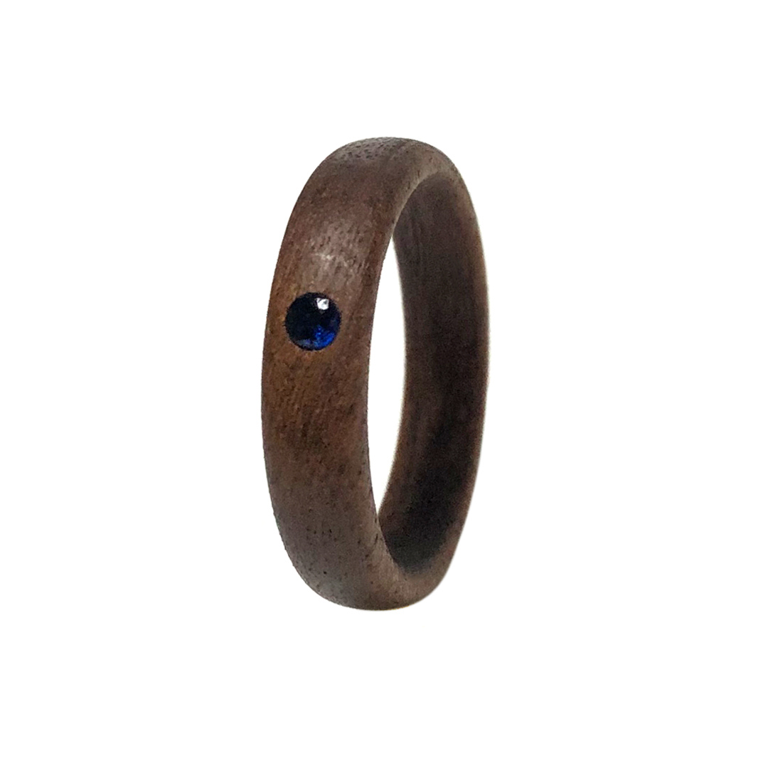 انگشتر زنانه سورئال دیزاین مدل حلقه چوبی