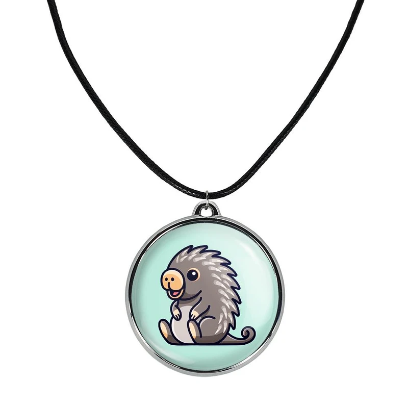 گردنبند خندالو مدل حیوانات بامزه خارپشت کد 2837228373