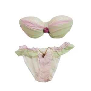 ست شورت و سوتین زنانه مدل عروس